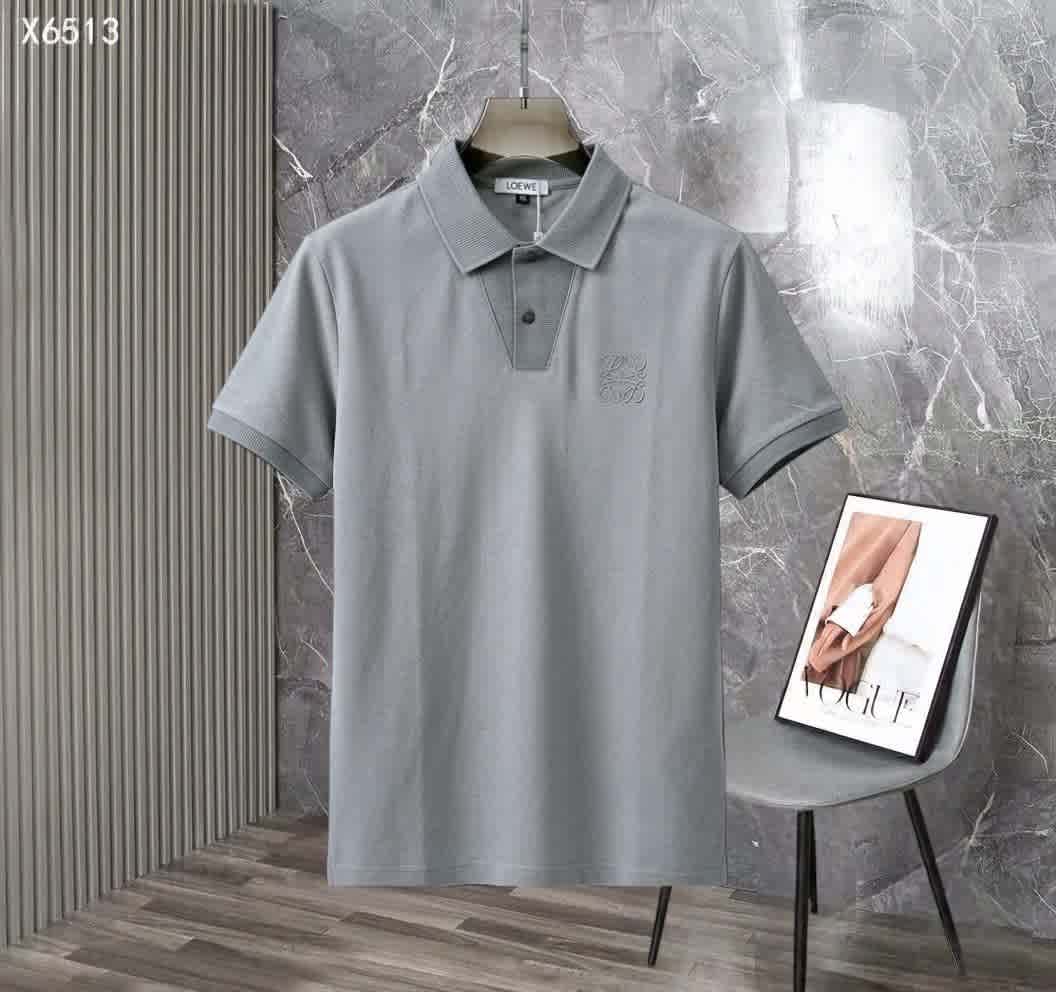 Grey Loewe Olive Green Premium Quality T-shirt