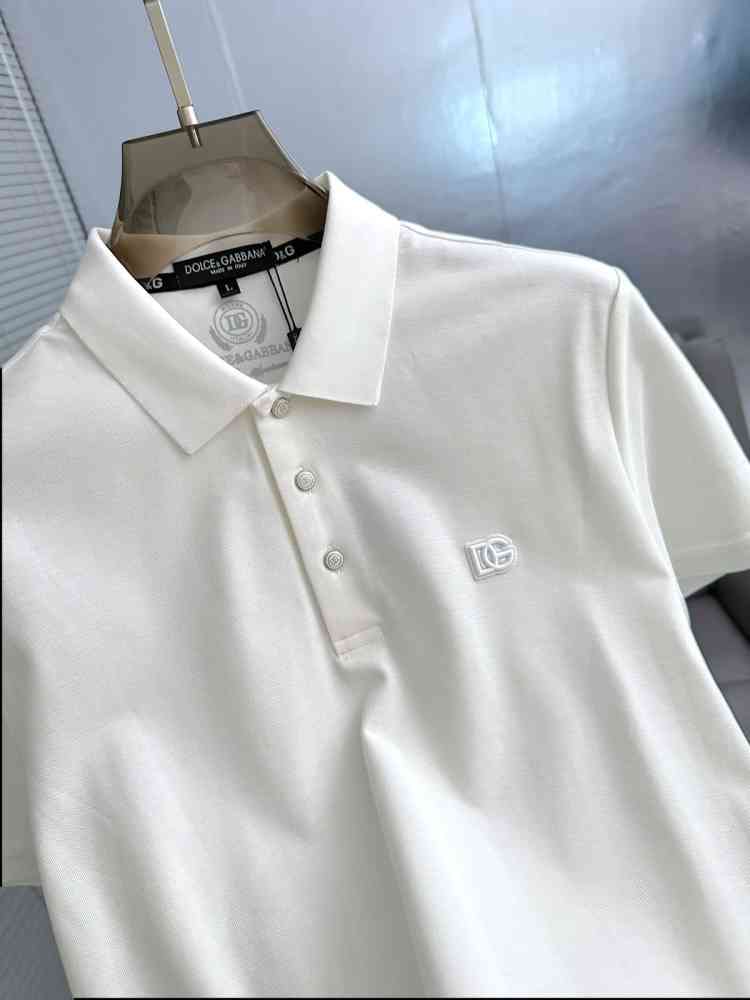 Dolce & Gabbana White Premium Quality T-shirt-1