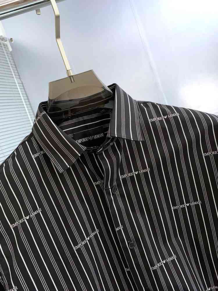 Emporio Armani Black Premium Quality Shirt-thumb-2