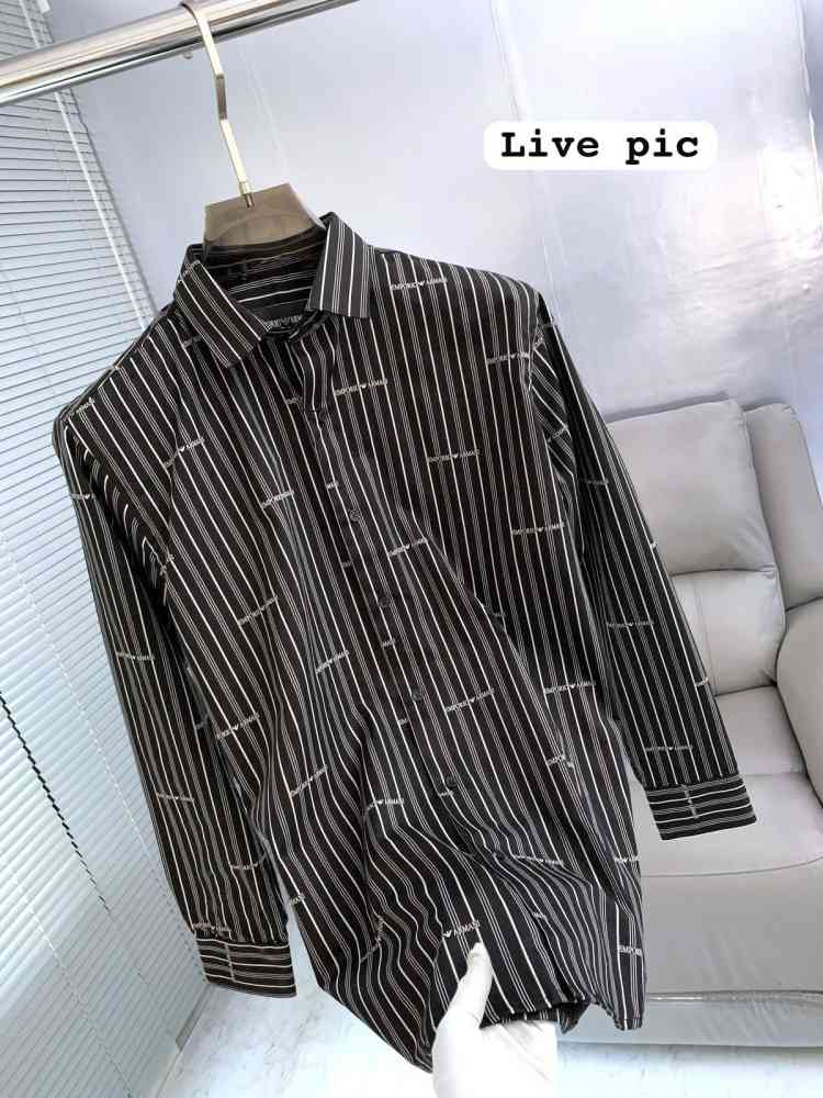 Emporio Armani Black Premium Quality Shirt-thumb-1