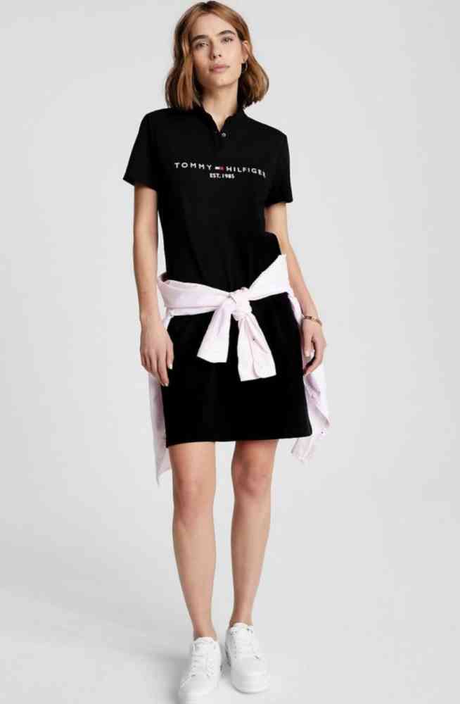 Tommy Hilfiger Black Premium Quality Dress-thumb-0