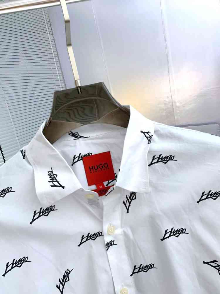 Hugo Boss White Premium Quality Shirt-thumb-2