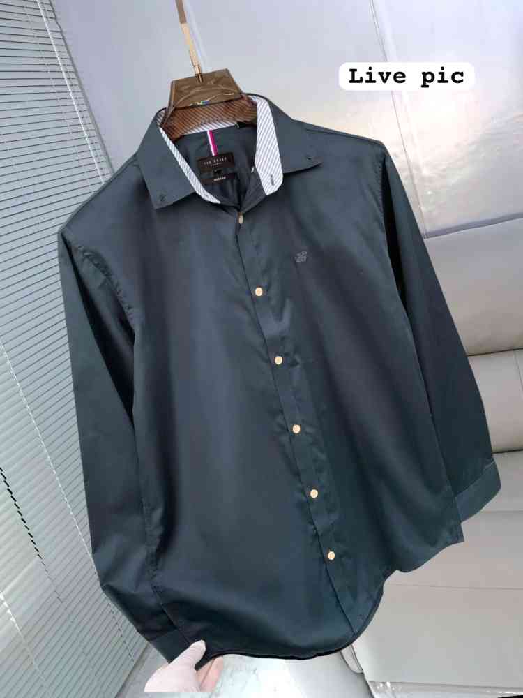 Ted Bekar Teal Blue Premium Quality Shirt-thumb-2