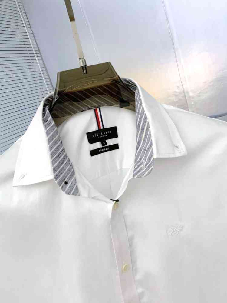 Ted Bekar White Premium Quality Shirt-thumb-3