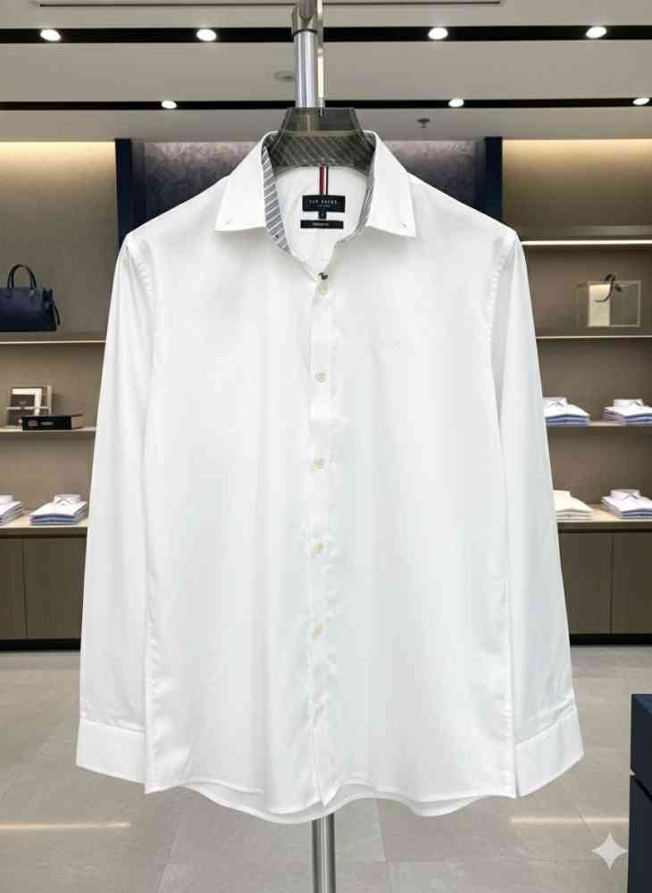 Ted Bekar White Premium Quality Shirt-thumb-1