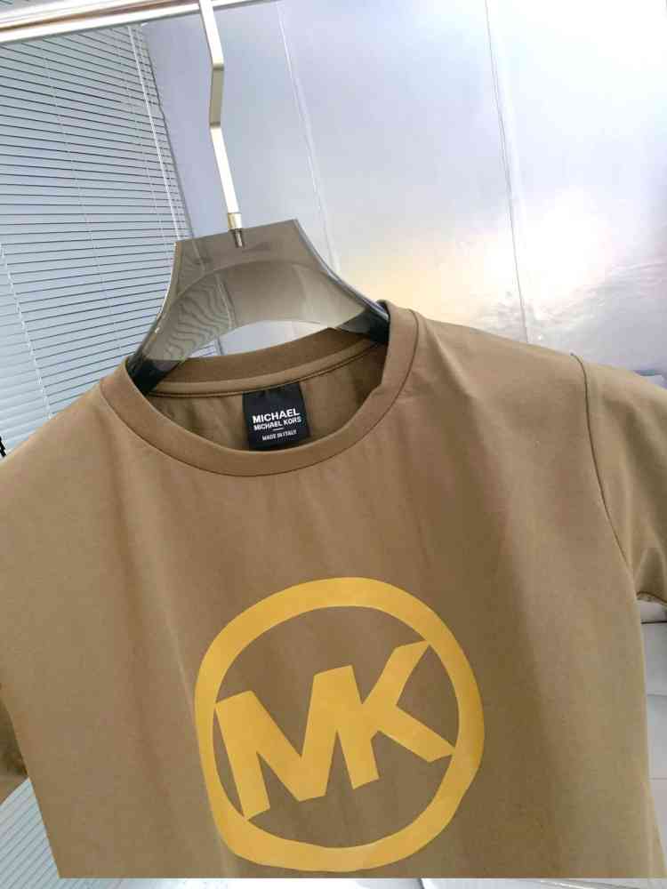 Michael Kors Brown Premium Quality Women T-shirt-thumb-2