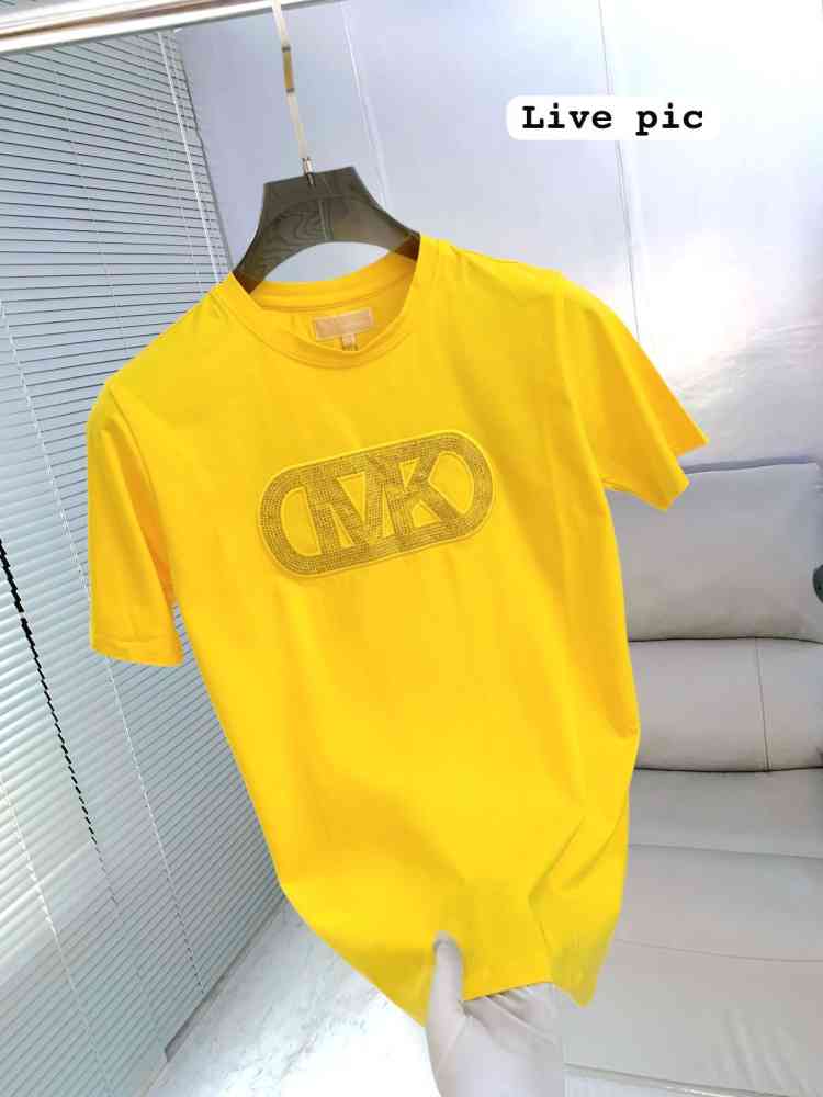 Michael Kors Yellow Premium Quality Women T-shirt-thumb-1