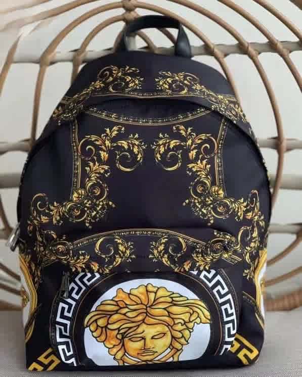 Versace Black Premium Backpack-3