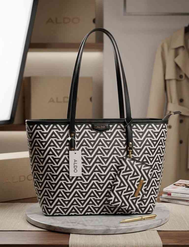 Aldo Ashover Black Premium Tote Bag-thumb-0