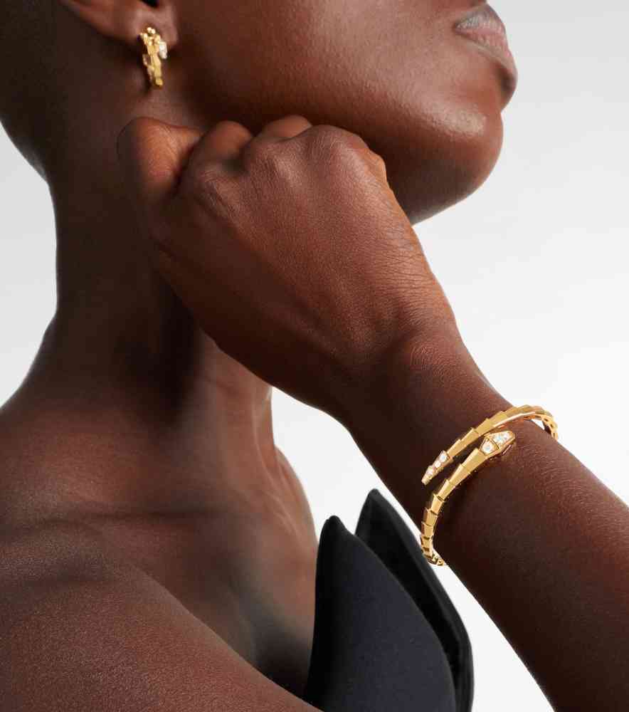 Bvlgari Golden Serpenti Viper Bracelet-thumb-2