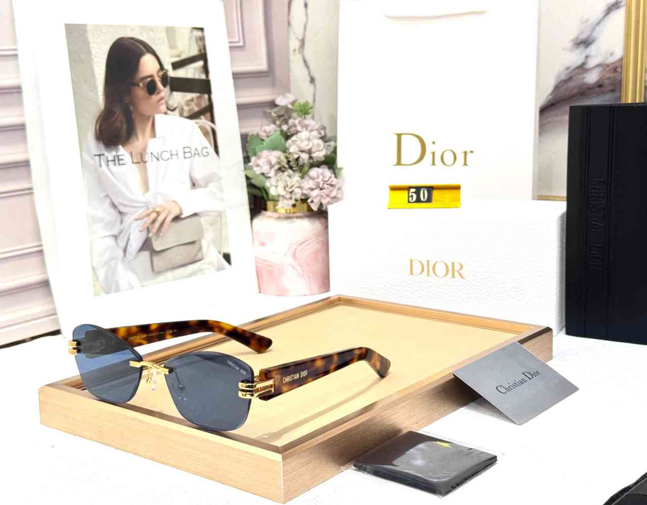 Brown Dior Black Premium Women's Sunglasses