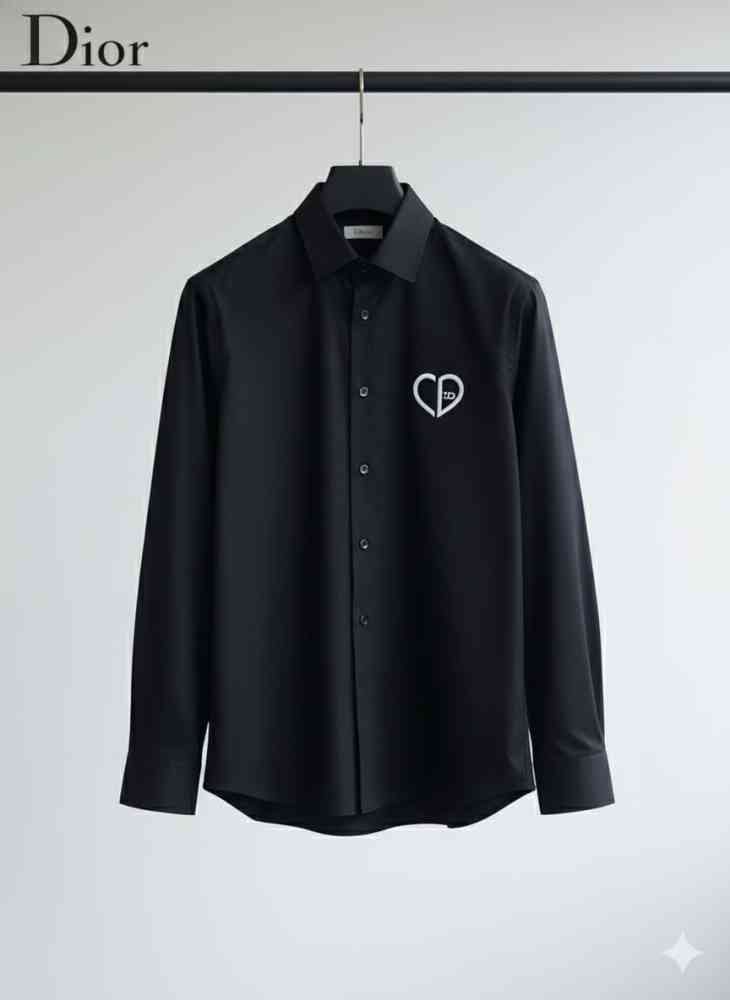Dior Black Premium Quality Shirt-thumb-2