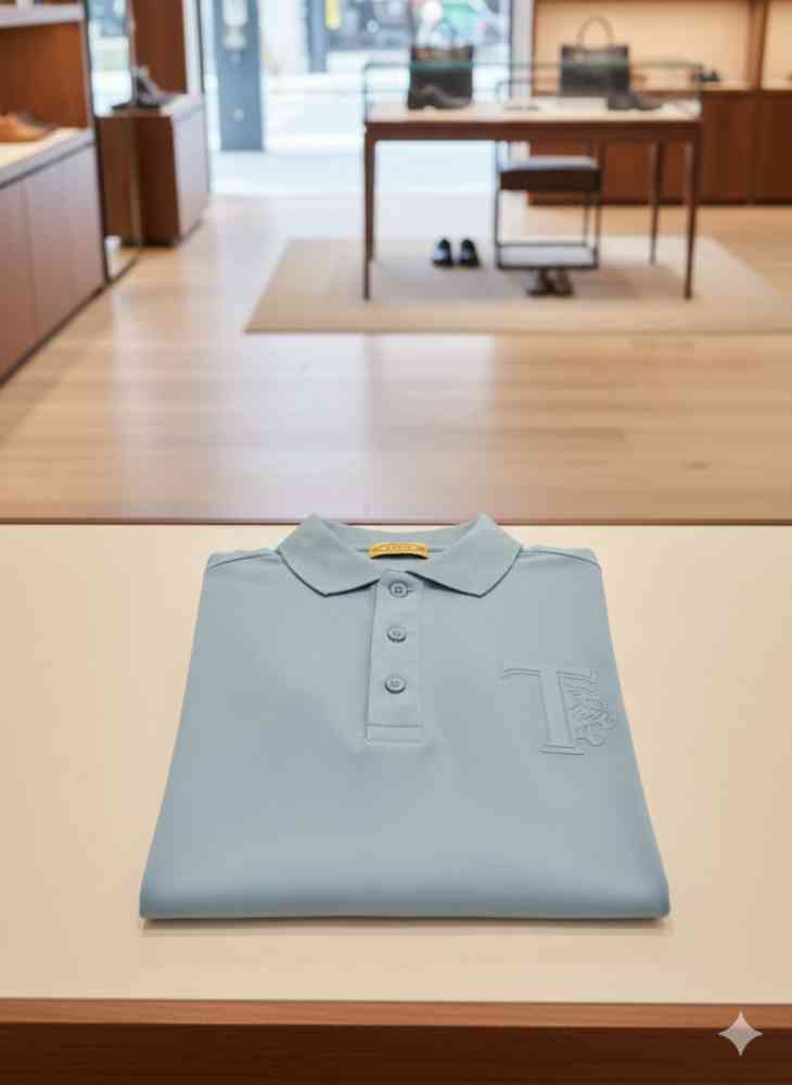 Tod's Blue Premium Quality T-shirt-7