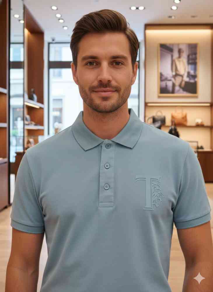 Tod's Blue Premium Quality T-shirt-1