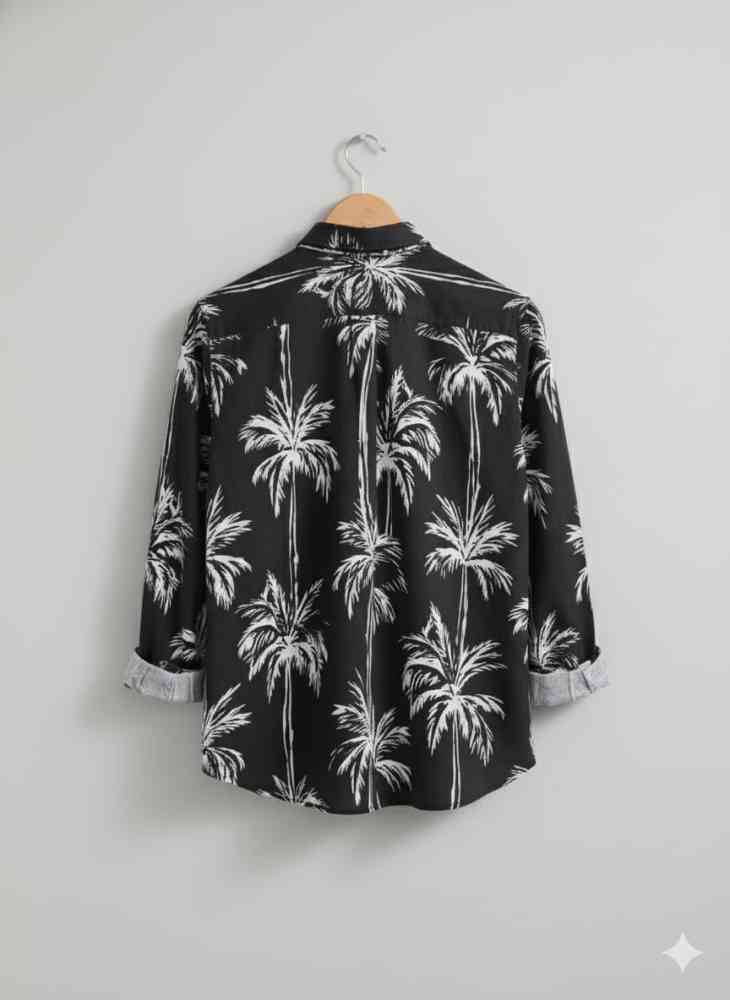 Balmain Embroidered Black Premium Cotton Shirt-1