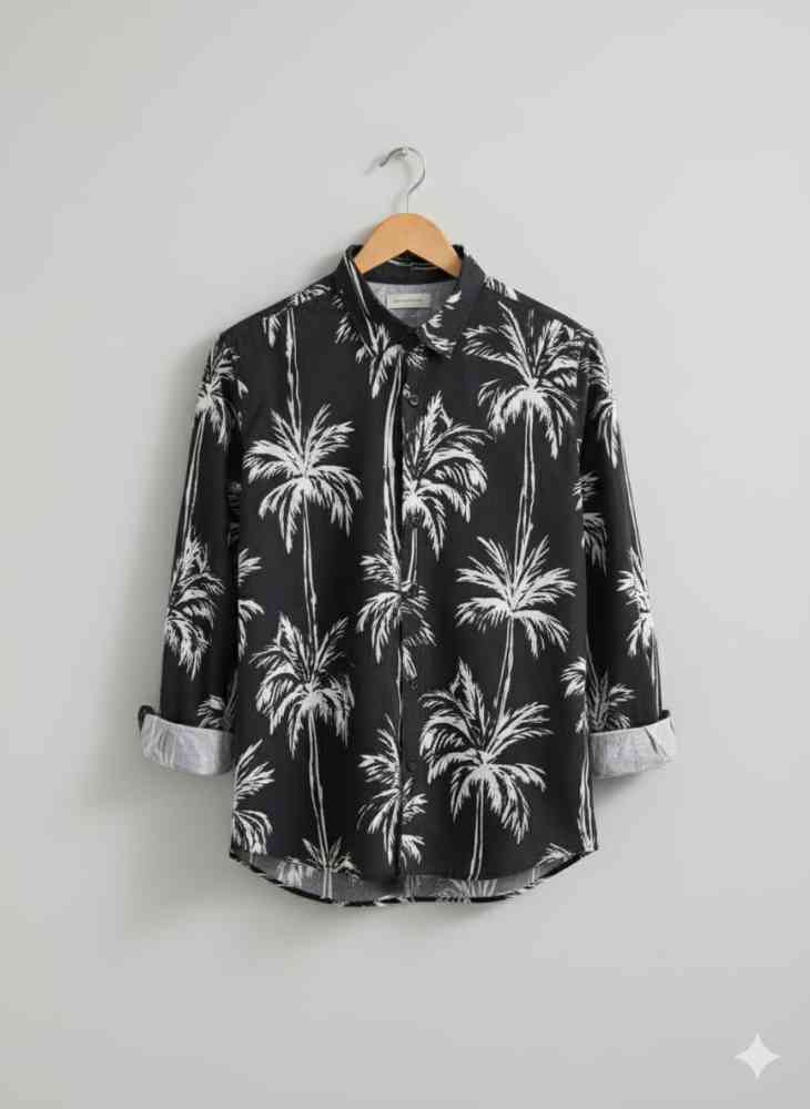 Balmain Embroidered Black Premium Cotton Shirt-2