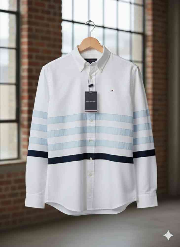 Tommy Hilfiger White Premium Shirt-thumb-1