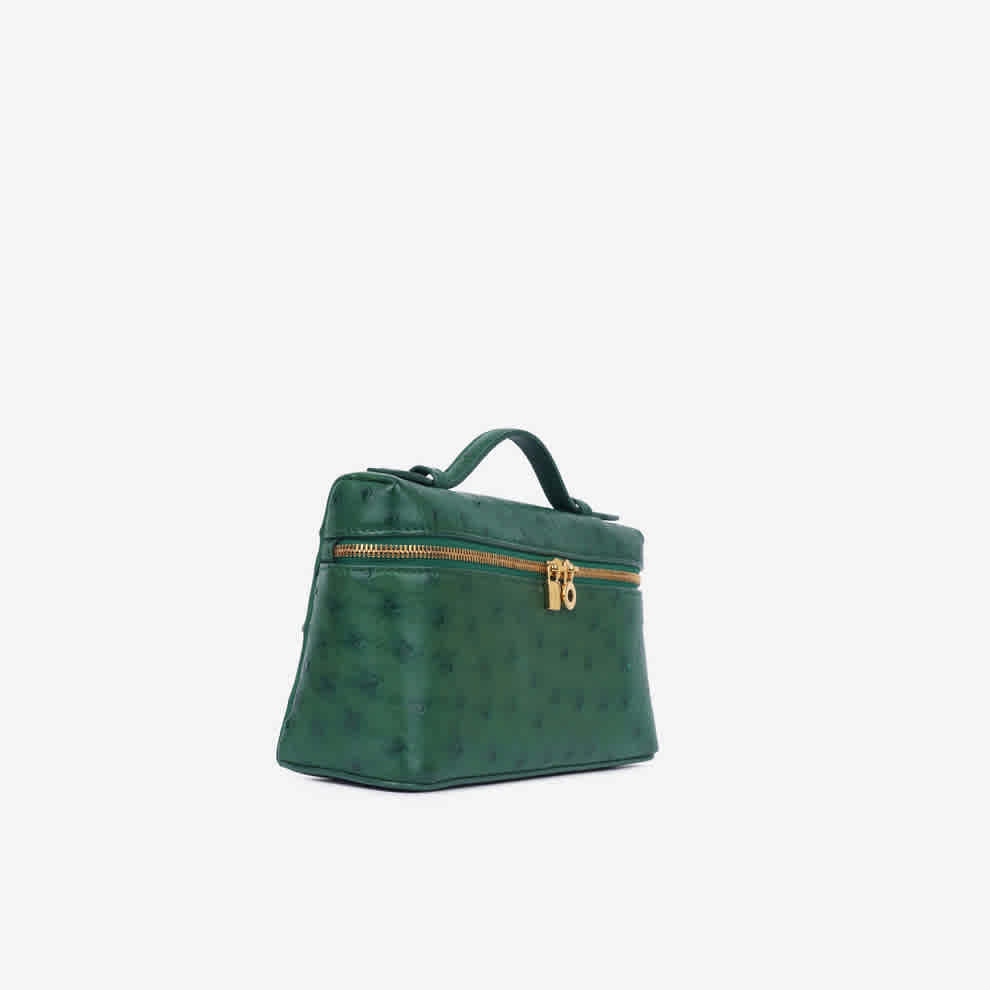 Loro Piana L19 Green Handbag-thumb-1