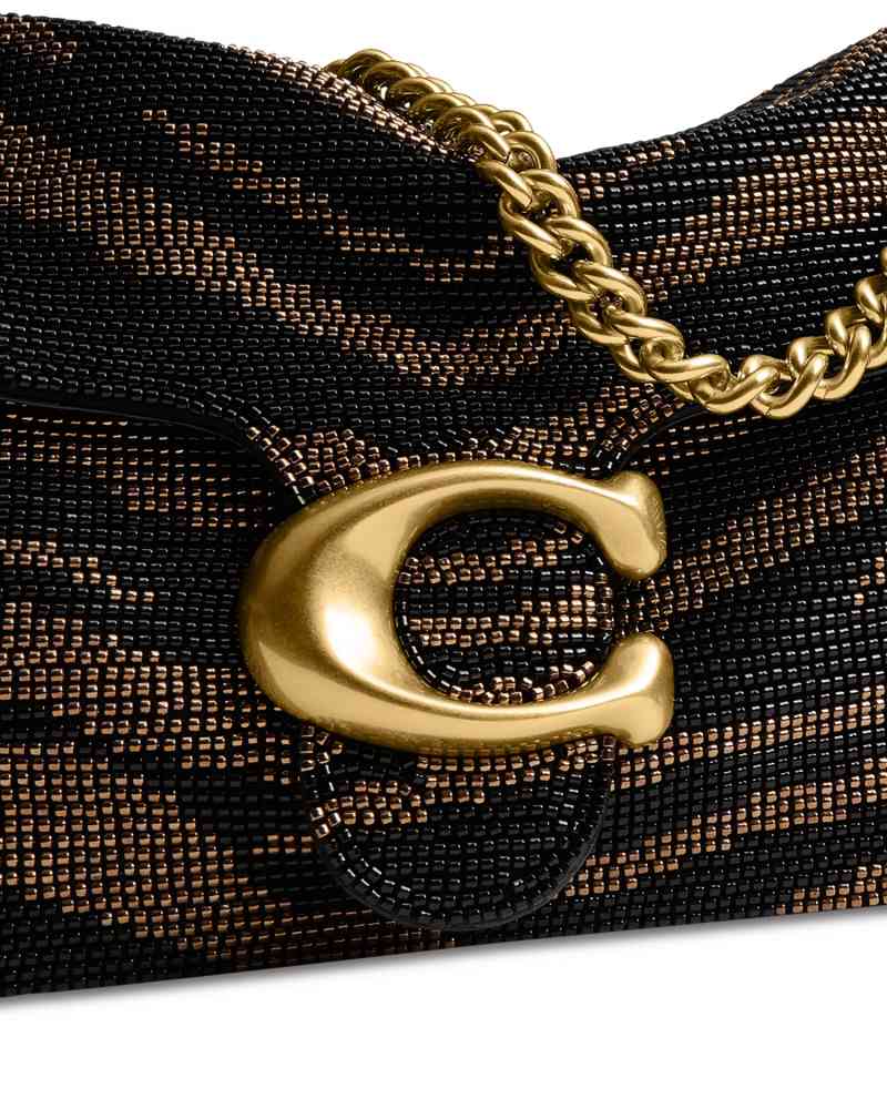 Coach Black Tabby Shoulder Bag-thumb-7