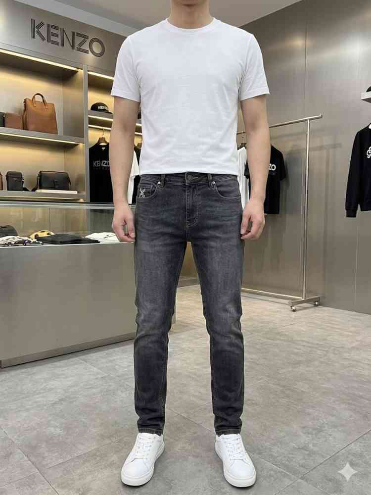 Black Kenzo Blue Premium Quality Jeans