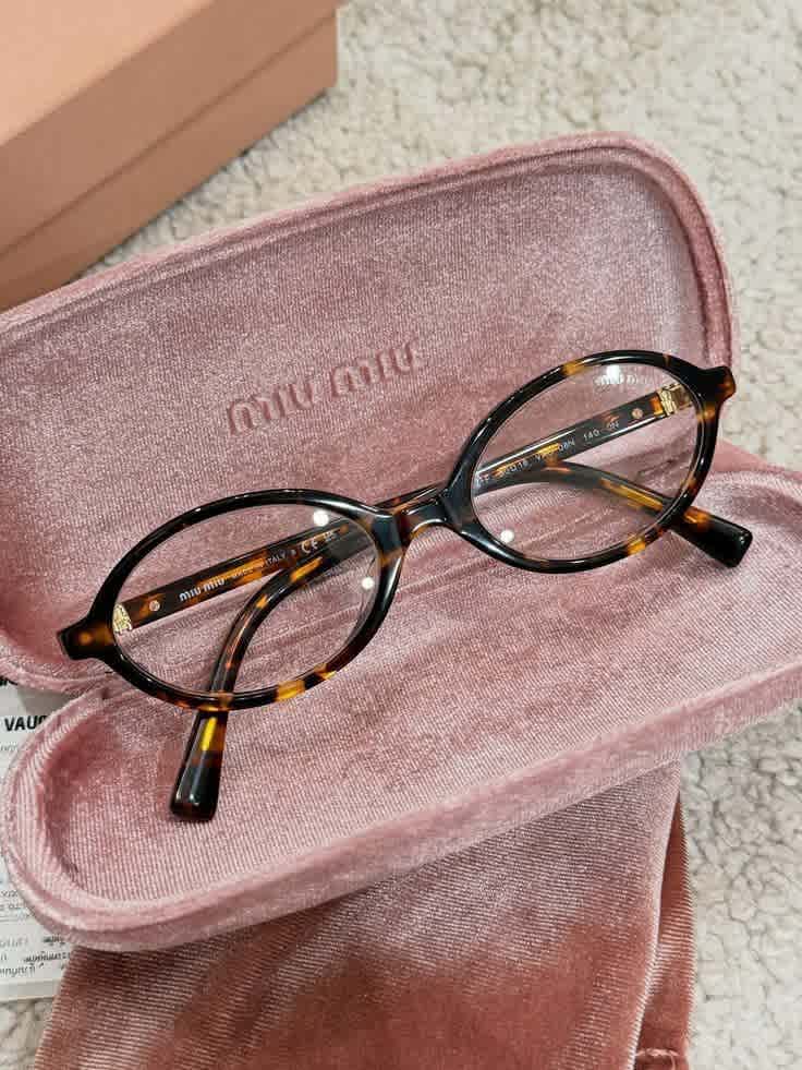 Miu Miu Brown Premium Women's Sunglasses-thumb-1