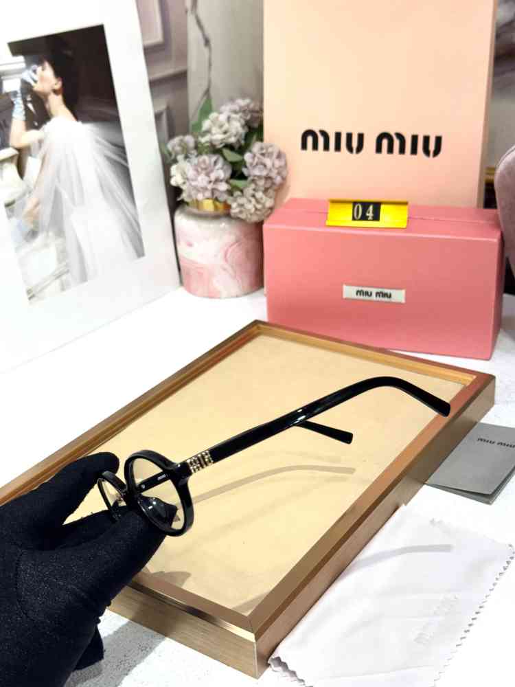 Miu Miu Black Premium Women's Sunglasses-thumb-1