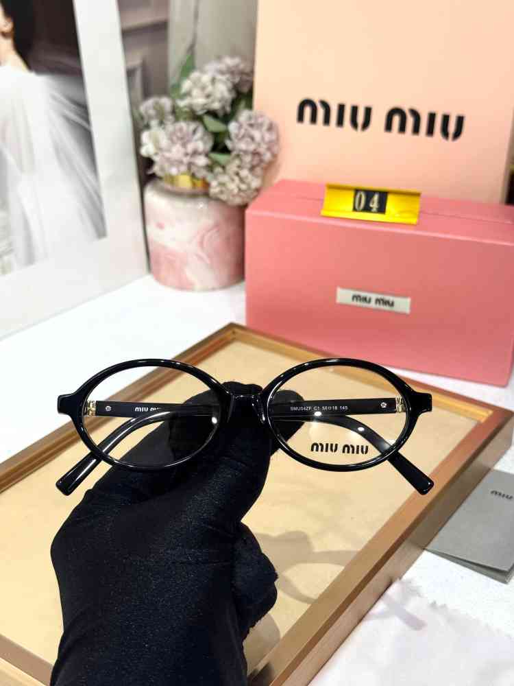 Miu Miu Black Premium Women's Sunglasses-thumb-3