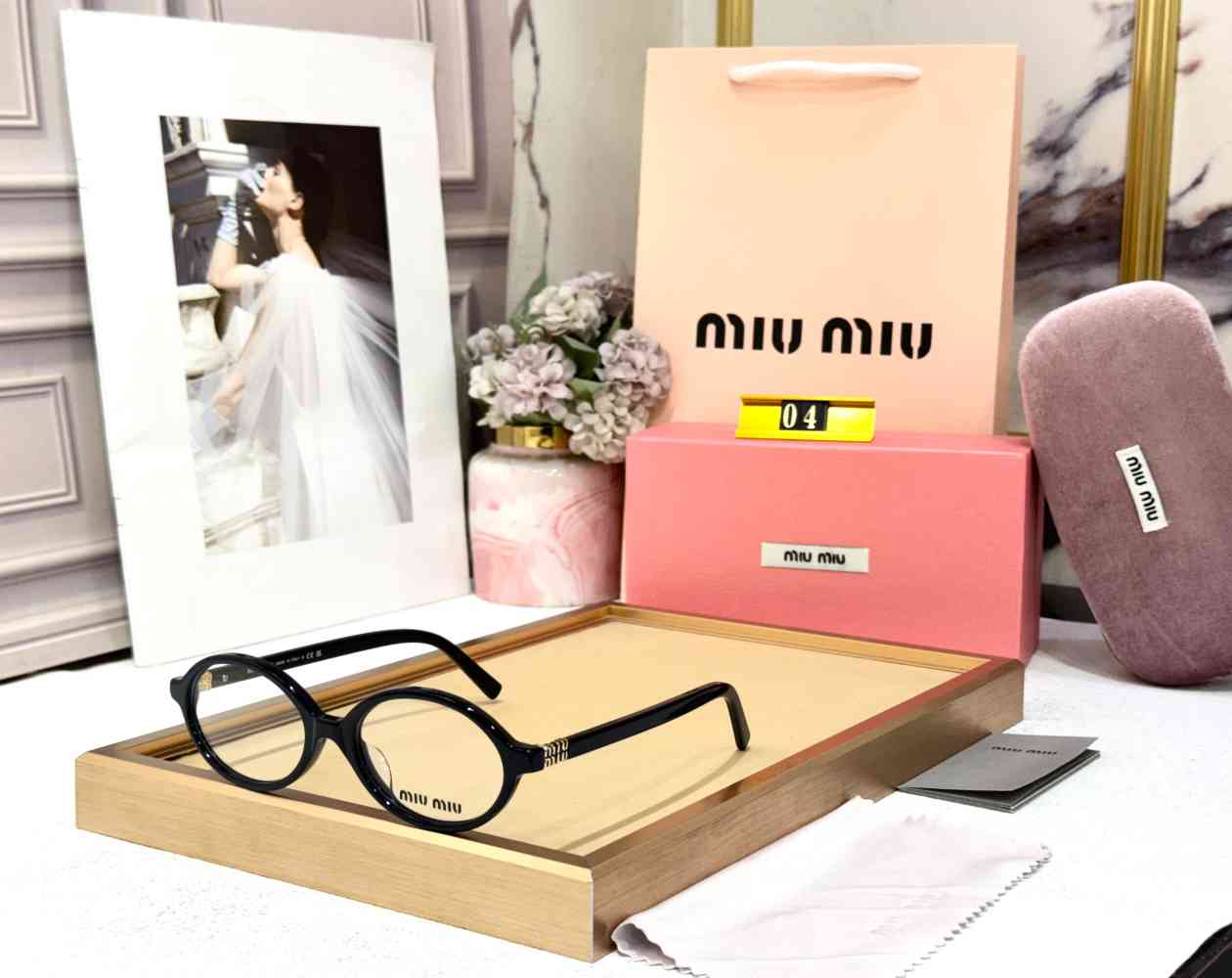 Miu Miu Black Premium Women's Sunglasses-thumb-0