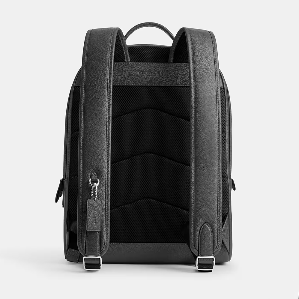 Coach Charter Backpack in Signature Leather-thumb-2