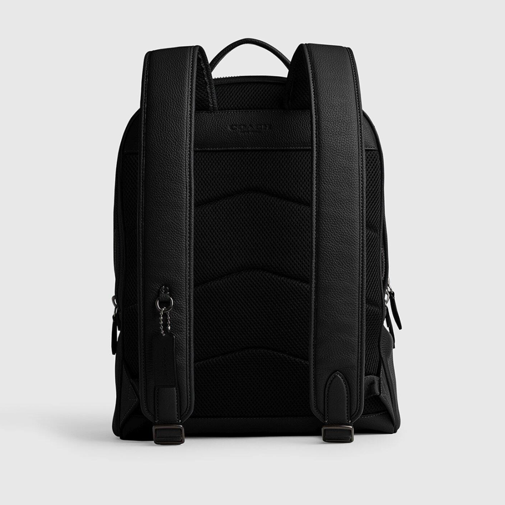 Coach Charter Backpack in Signature Leather-thumb-2