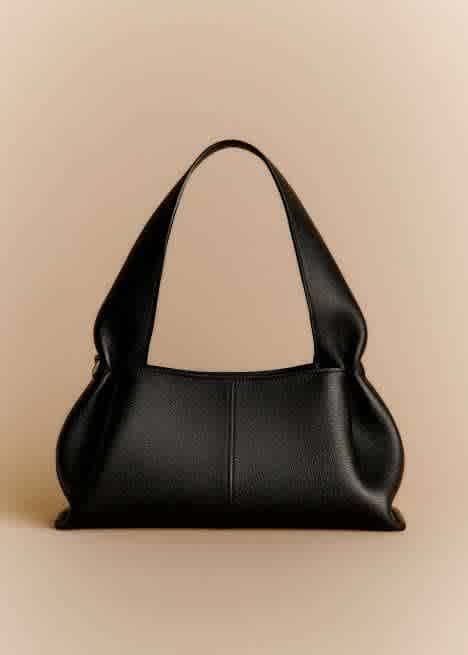 Polene Numero Neuf Black Shoulder Bag-thumb-0