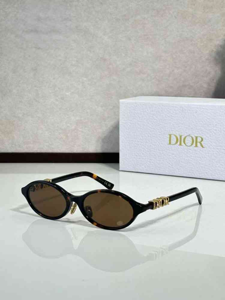 Dior Brown Premium Women's Sunglasses-thumb-0