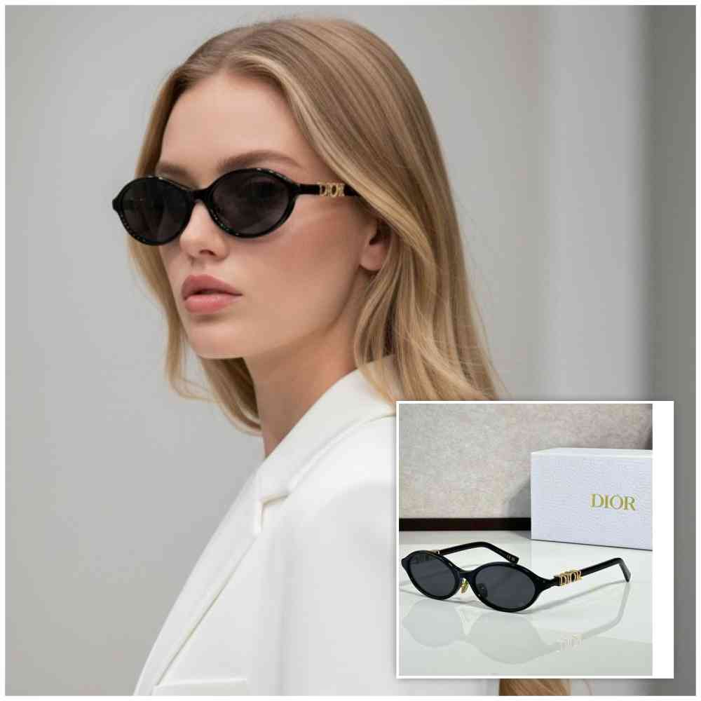 Dior Black Premium Women's Sunglasses-thumb-1