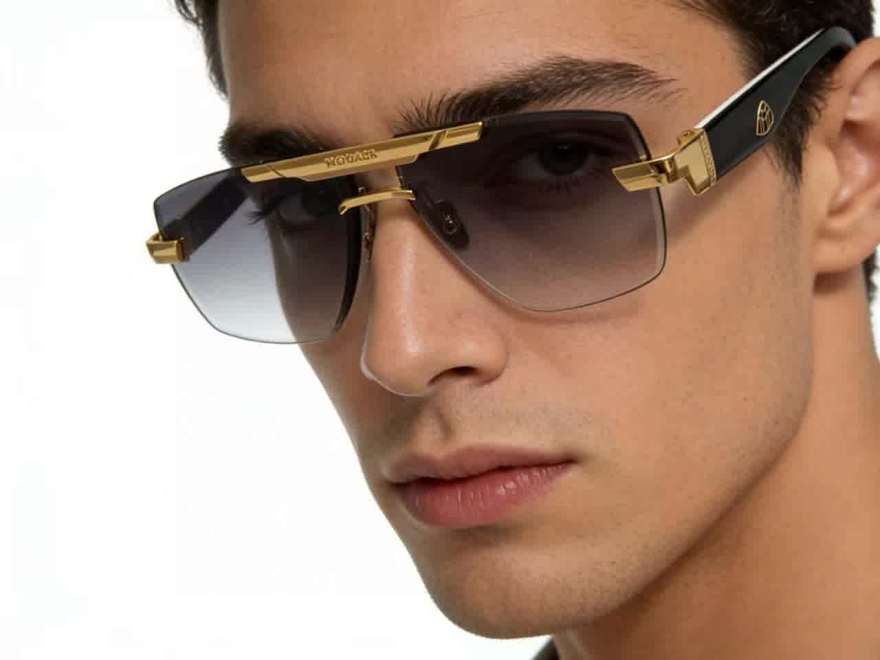 Maybach Black Premium Quality Sunglasses-thumb-1