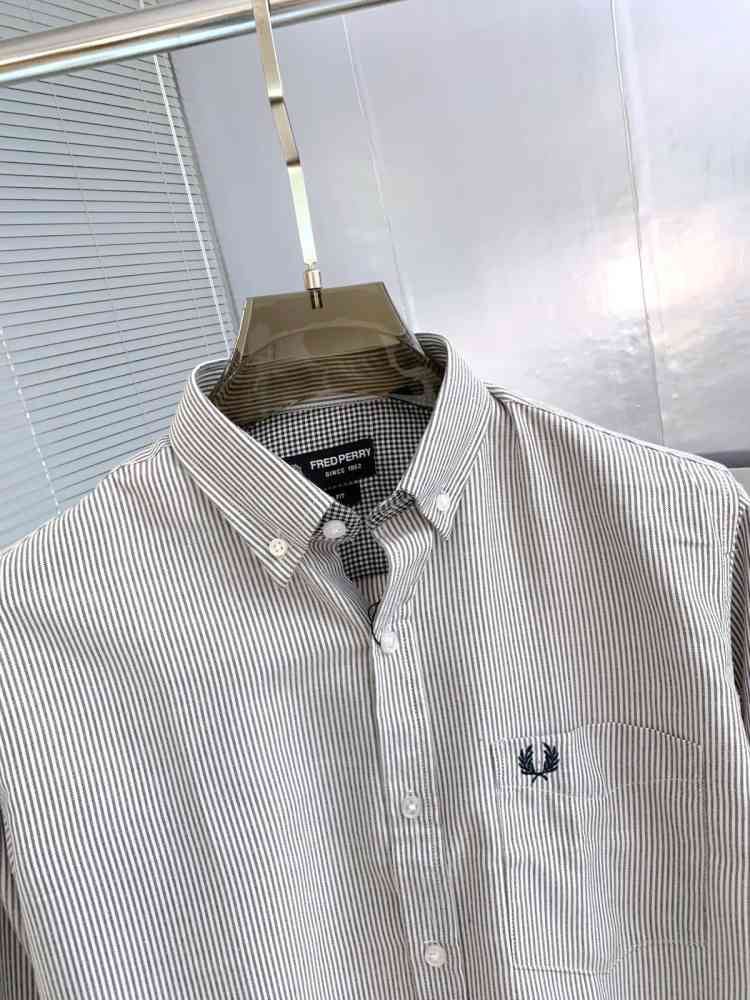 Fred Perry White Premium Quality Shirt-thumb-2