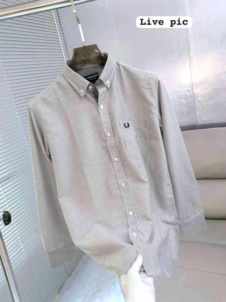 Fred Perry White Premium Quality Shirt-thumb-1