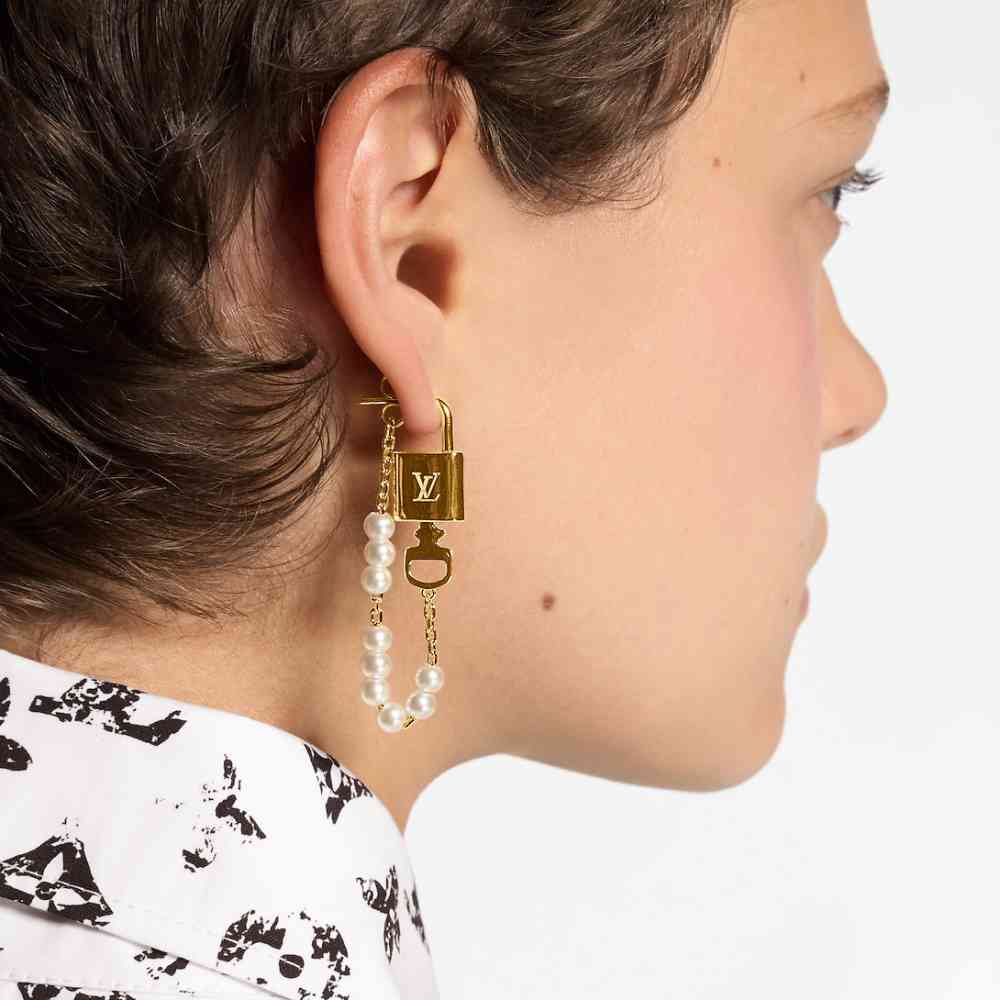 Louis Vuitton Pearlock Earring-3