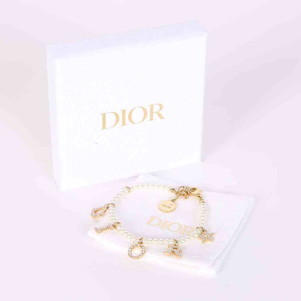 Dior Pearl Star Gold Color Women’s Bracelet-8