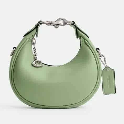 Coach Jonie Small Green Handbag-thumb-0