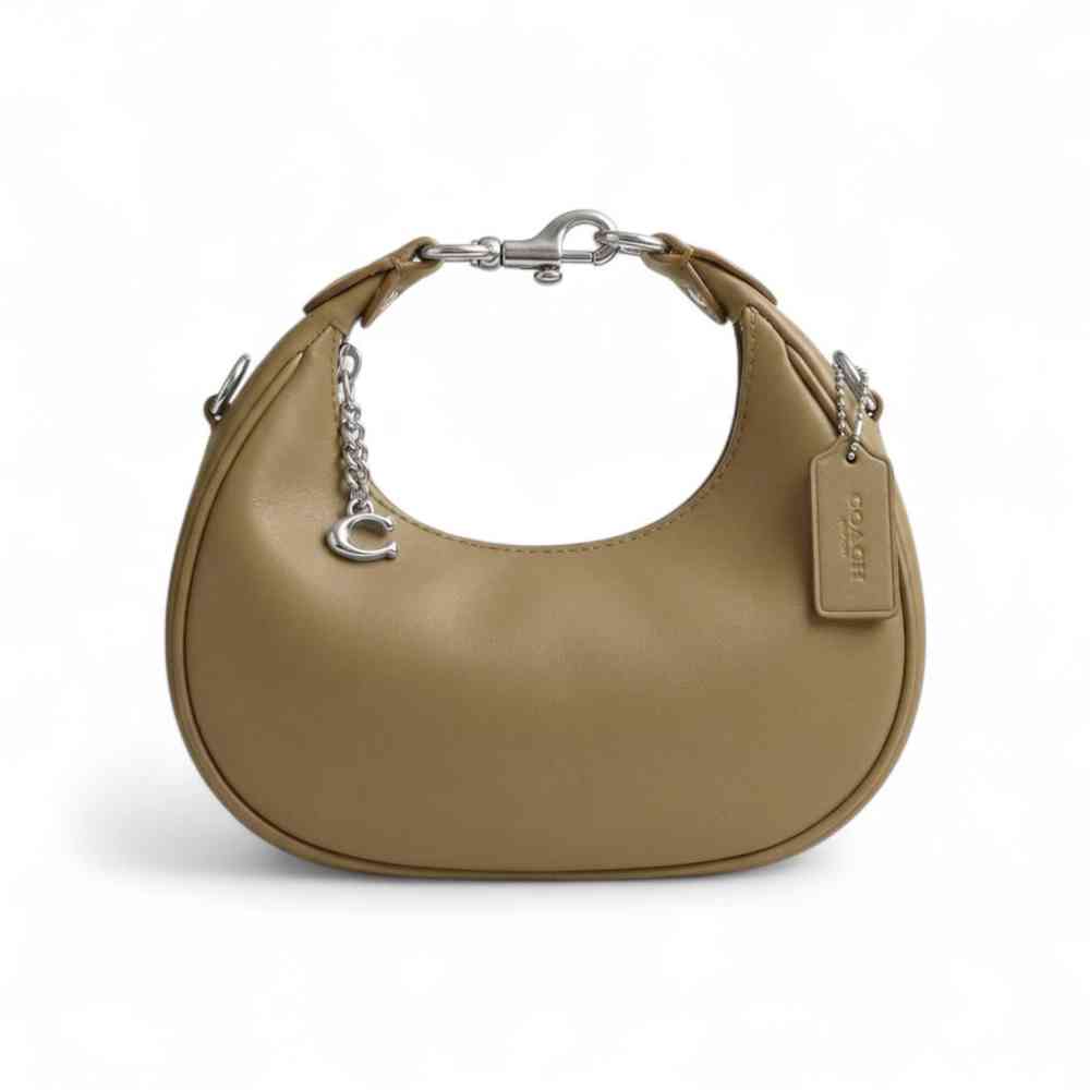 Beige Coach Jonie Small Brown/Black Handbag