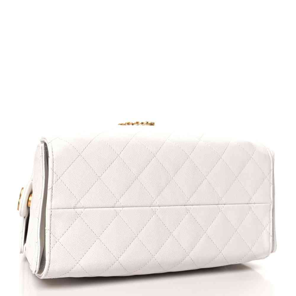 Chanel Maxi White Mini Shoulder Bag-3