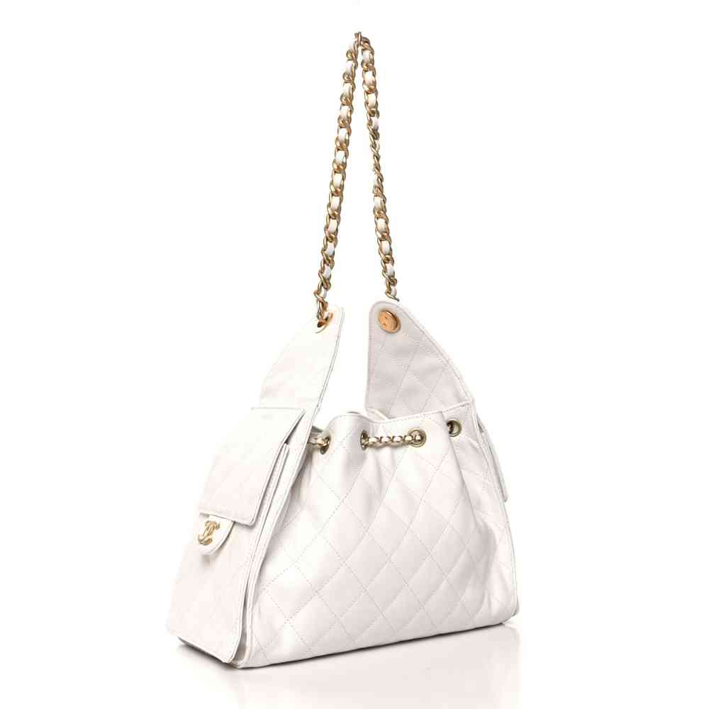 Chanel Maxi White Mini Shoulder Bag-2