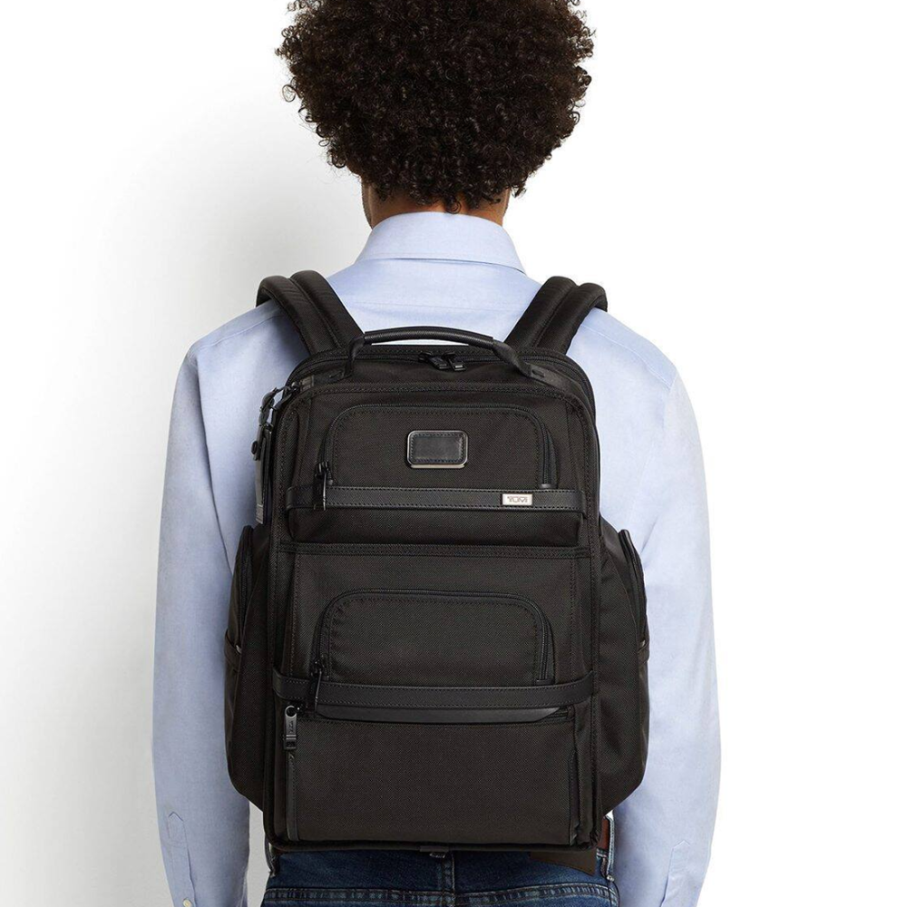 Tumi Alpha3 15" Black Laptop Backpack-thumb-6
