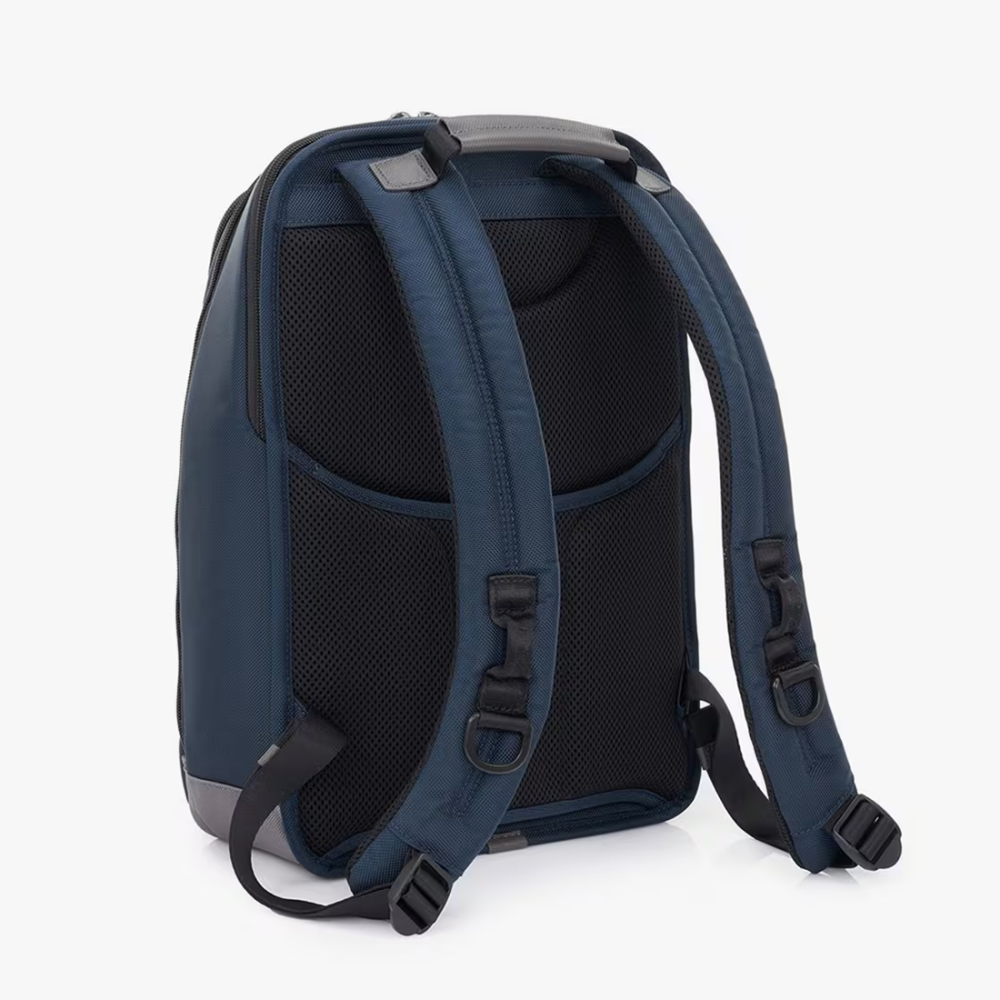 Tumi Alpha Slim Blue Backpack-thumb-3