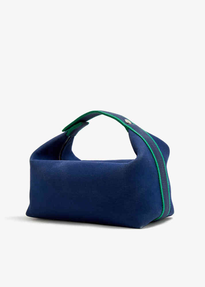 Hermes Blue Premium Quality Brac Vanity Case Bag-thumb-2