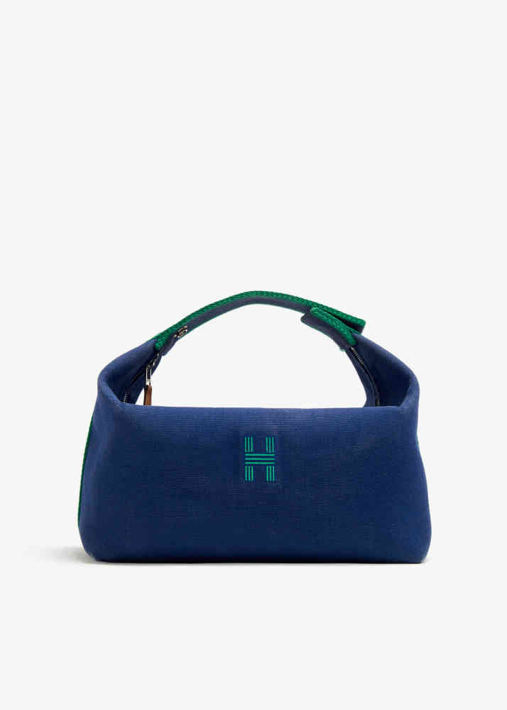 Hermes Blue Premium Quality Brac Vanity Case Bag-thumb-0