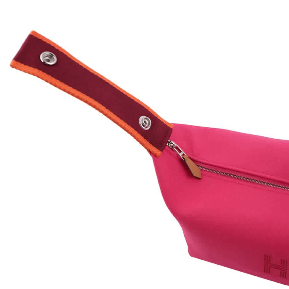 Hermes Pink Premium Quality Brac Vanity Case Bag-thumb-5