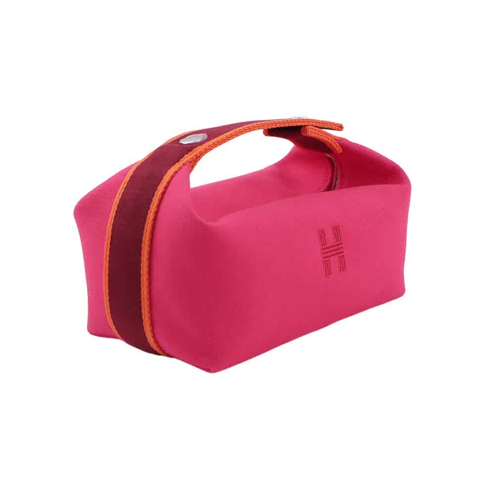 Hermes Pink Premium Quality Brac Vanity Case Bag-thumb-2