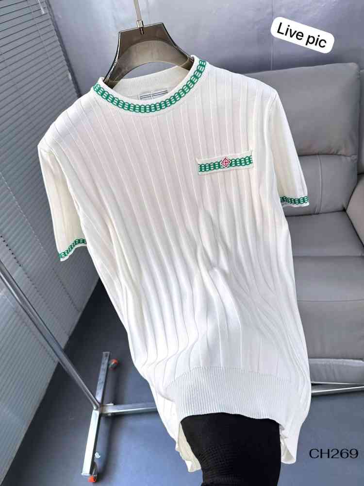 Casablanca White Premium Quality T-shirt-thumb-2
