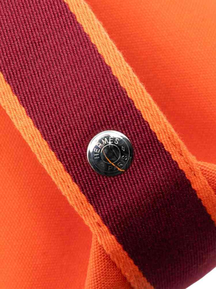 Hermes Orange Premium Quality Brac Vanity Case Bag-thumb-3